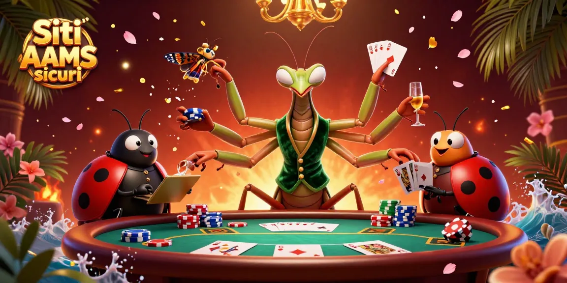 Giocando nei Siti non AAMS sicuri con un camaleonte giocoliere e un pit boss tra fiori e jet di oro