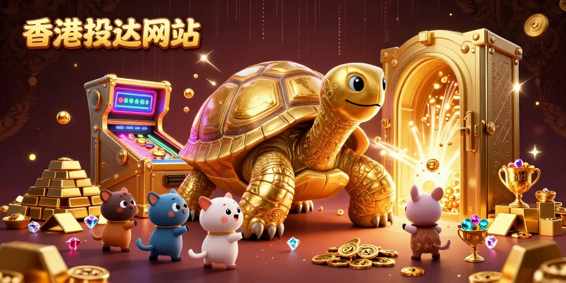 在香港投注網站上體驗精彩的賭博活動,透過卡通風格的金龜造型投影樂趣。