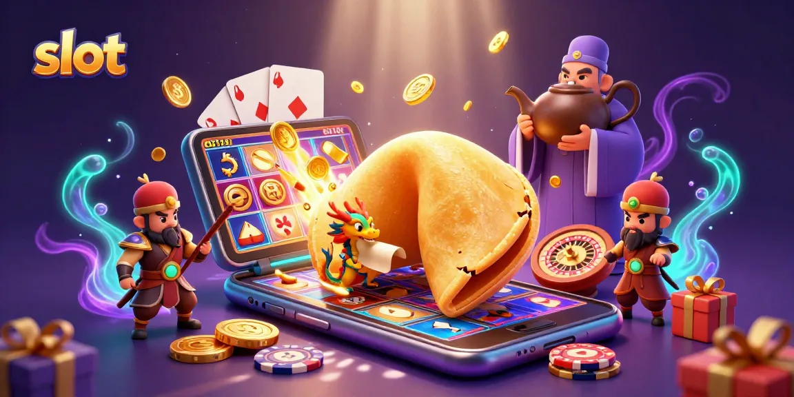 Spin the slot reels with exciting 3D characters and elements, showcasing a colorful casino scene.