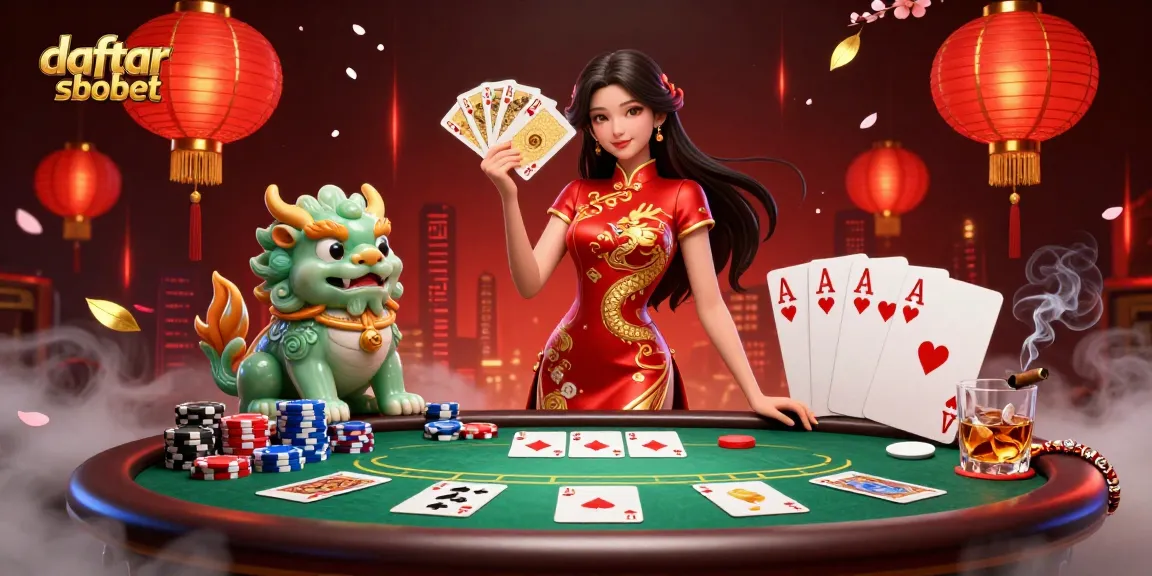 Immerse in the vibrant world of daftar sbobet with captivating poker elements and cultural flair.