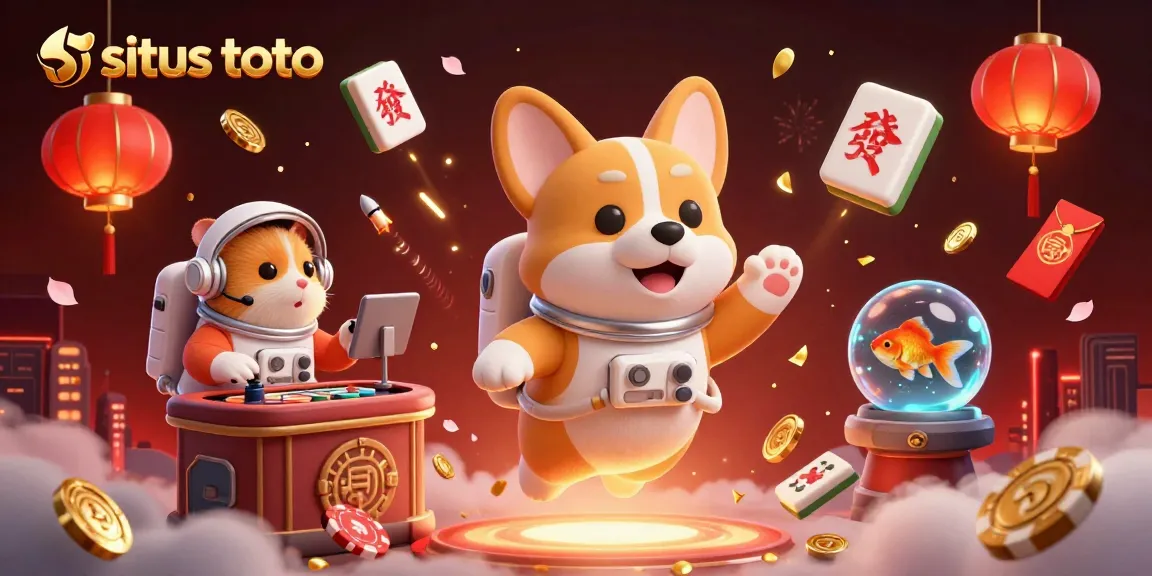 Experience the thrill of situs toto gaming with immersive floating elements and exciting jackpot opportunities.