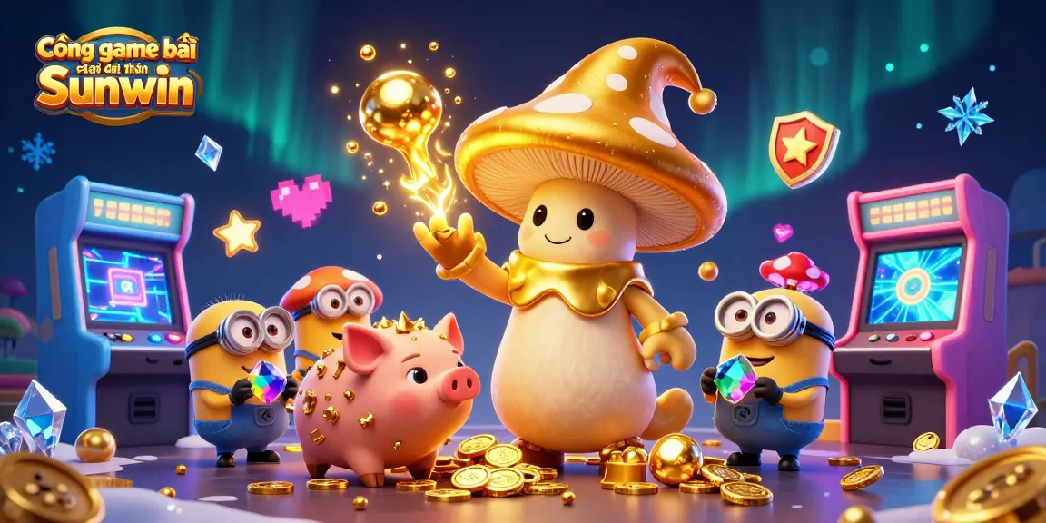 Cổng game bài đổi thưởng Sunwin offers a vibrant, immersive 3D casino experience with magical elements and gaming excitement.