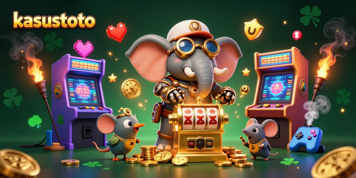 Kasustoto menghadirkan karakter steampunk di mesin slot, penuh elemen judi interaktif.