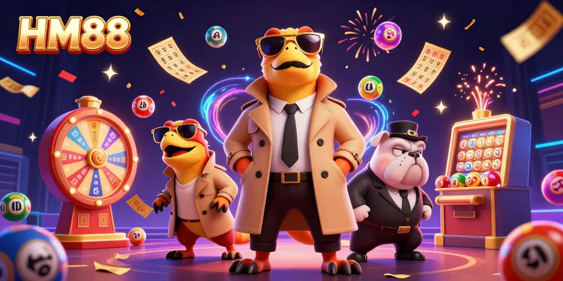 Engage with the exciting casino world of HM88, where three clever raptors attempt to sneak into a VIP lounge.