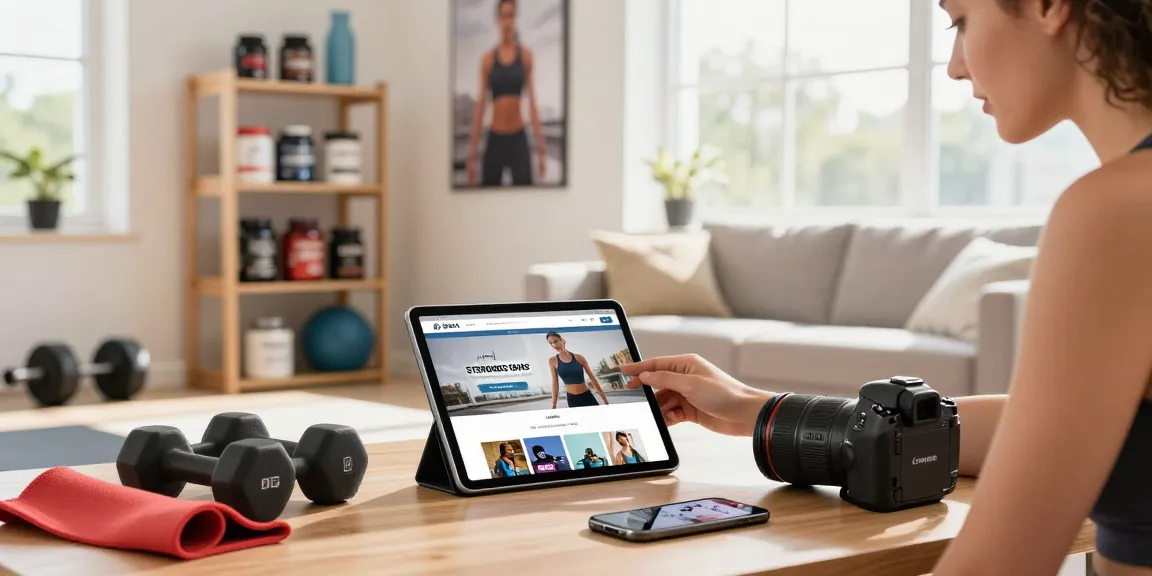 Astera Steroids Shop showcased in a fitness setting with vibrant products, emphasizing health and performance.