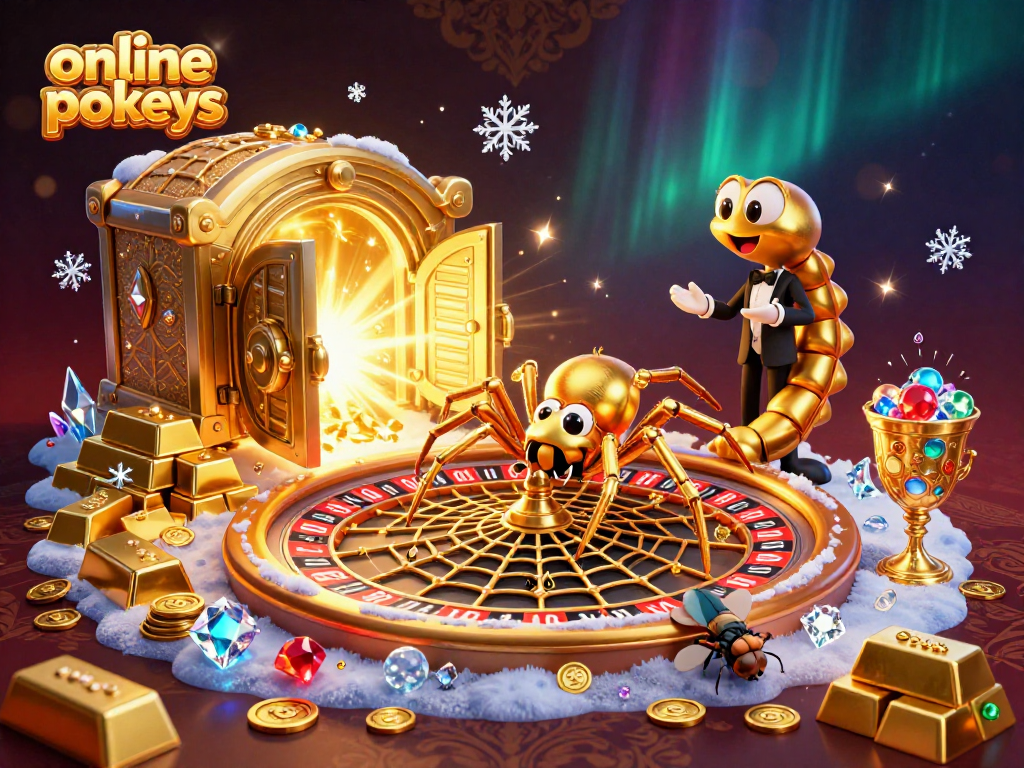 Engage with dynamic online pokies gameplay featuring vibrant characters in a lavish casino setting.