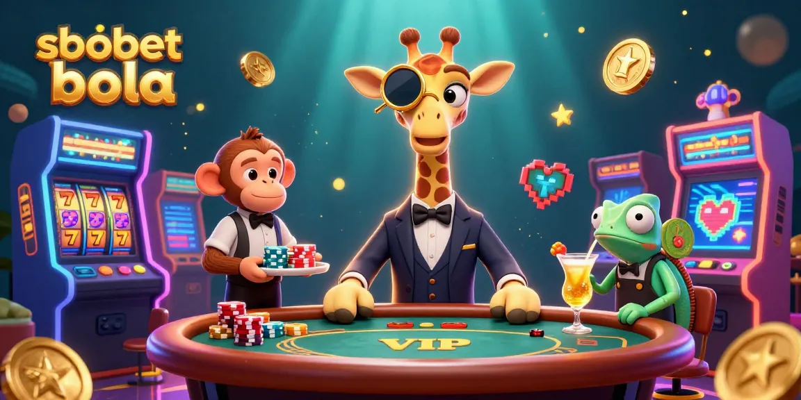 Spark your winning strategies with sbobet bola, featuring vibrant casino characters in high-energy atmosphere.