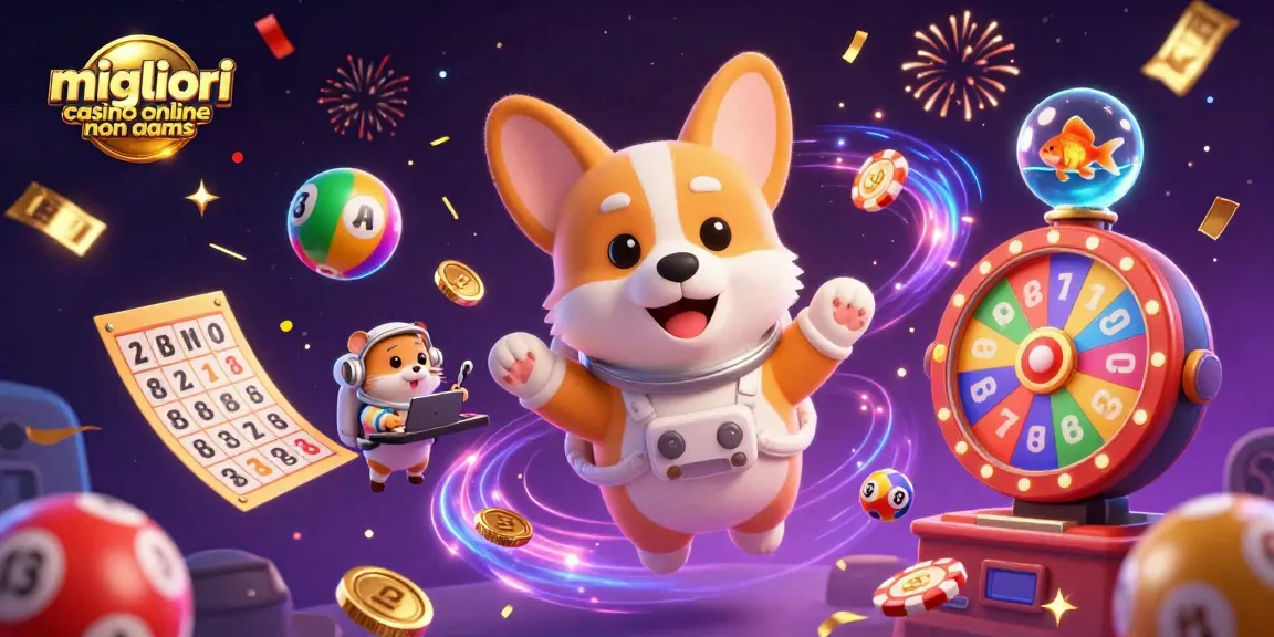 Scopri i migliori casinò online non AAMS in un'illustrazione ricca di divertimento e colori.