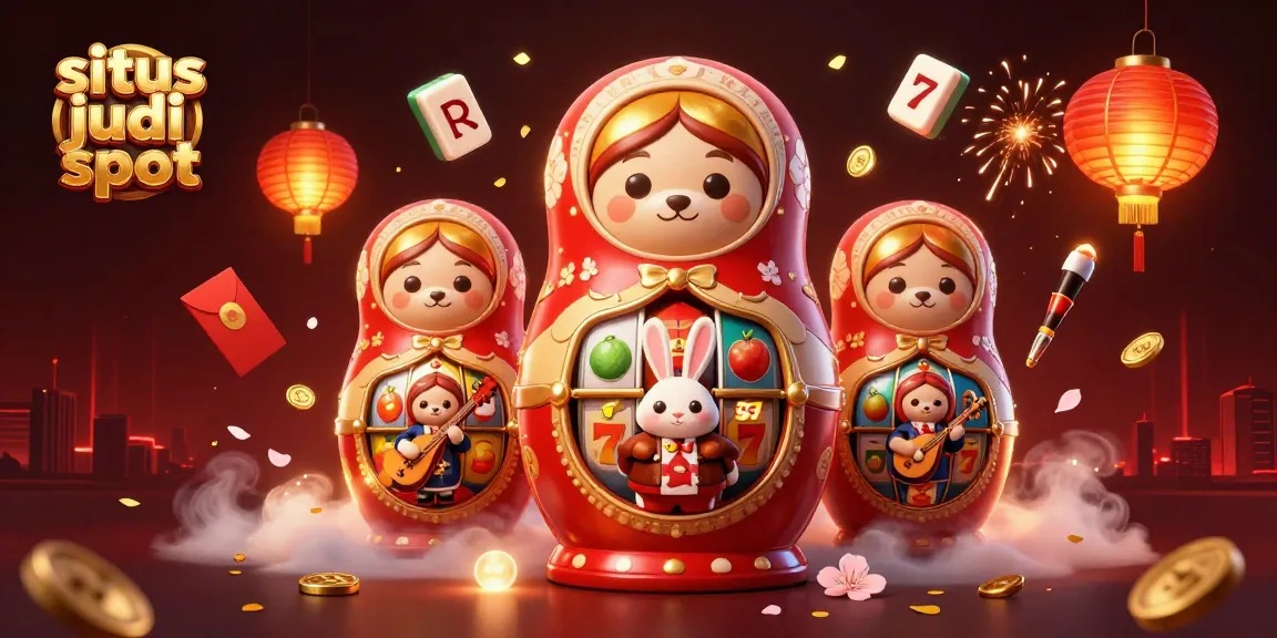 Engage with situs judi slot through vibrant 3D cartoon illustration showcasing dynamic casino elements and characters.