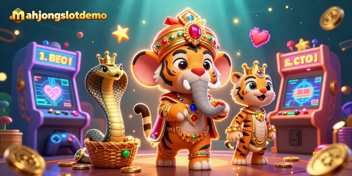 Spin the reels in the mahjongslotdemo gaming adventure featuring vibrant 3D characters and dynamic effects.